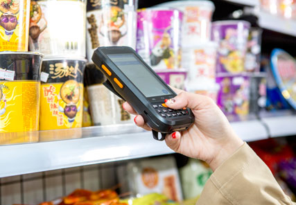 銷邦無線PDA助力超市盤點，超市盤點機(jī)盤點方法