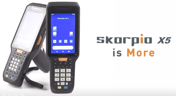 重磅來襲|Skorpio X5移動終端 - 增強可追溯性，提高生產(chǎn)力！